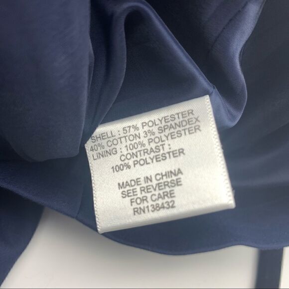 Myrtlewood dress navy classy look size large (D1) - Picture 9 of 9